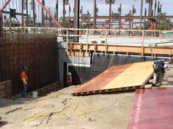 Waterproofing project School Parking Garage 3